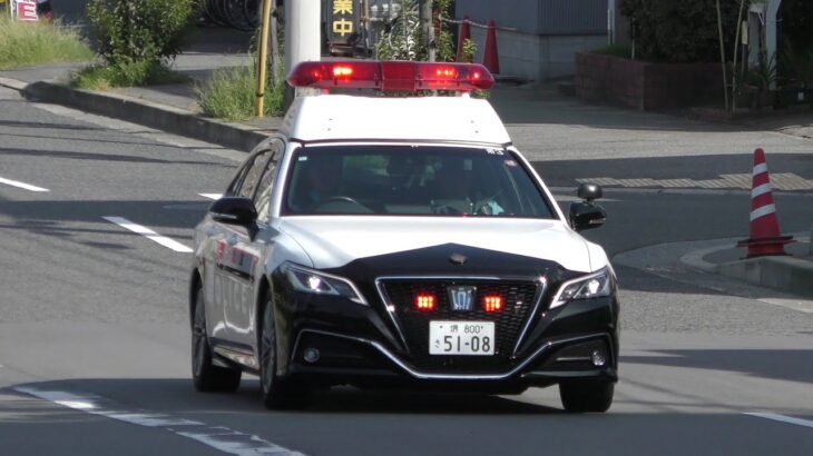 パトカー緊急走行【164】大阪府警　堺警察署３号【Japanese Police car】