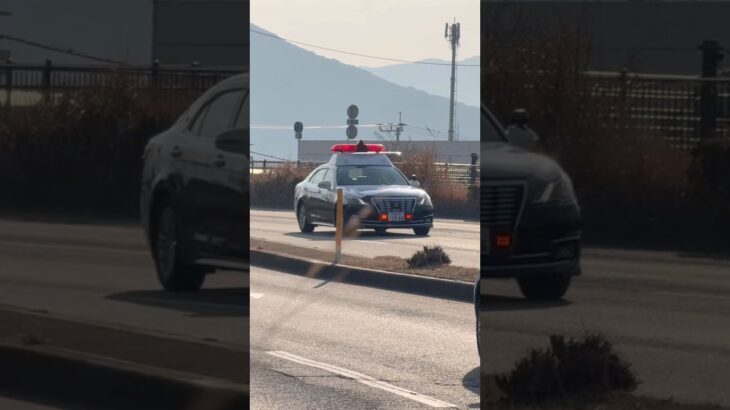 【福岡県警】210系パトカー緊急走行🚨 #警察