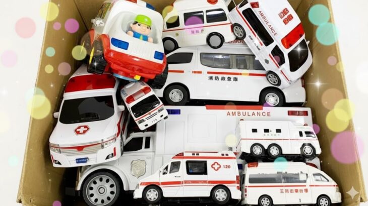 Ambulance Mini Car Runs! | Emergency Test on the Slope!