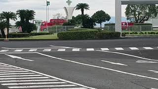 【緊急走行】DHCUまで出場！鹿児島市消防局