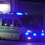 FALCK FREDERIKSVÆRK AMBULANCE (A26) i udrykning rettungsdienst auf Einsatzfahrt 緊急走行 救急車