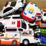 走る走る、救急車ミニカー坂道走る。緊急走行！Running, running, ambulance miniature car hill running. emergency driving!
