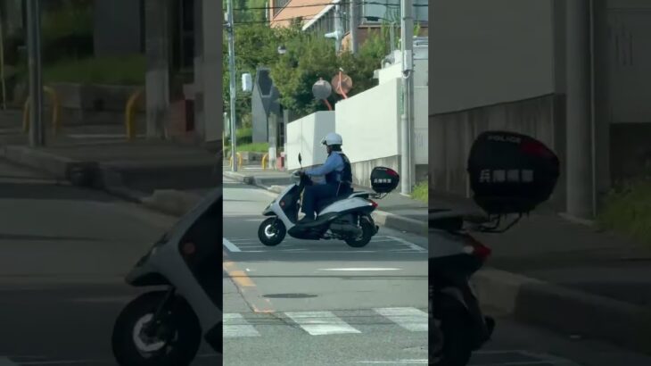 🚨出動する警察バイク🚨兵庫県警🚨　#short #shorts #shortsfeed