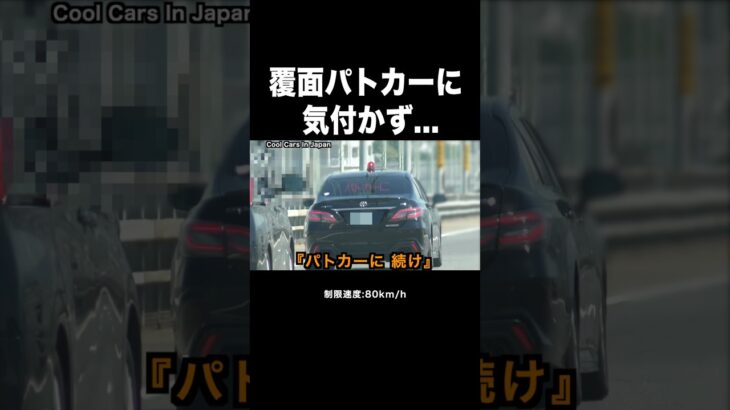 飛ばすノアが覆面パトカーに捕まる瞬間‼️ #shorts