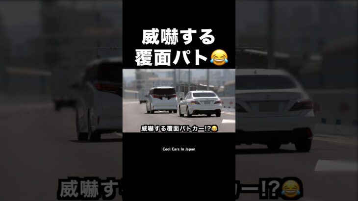アルファードを威嚇する覆面パトカー⁉️😂 #shorts