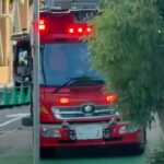 🚨対応中のレスキュー車🚨赤色灯🚨