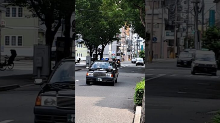 パトカー緊急走行