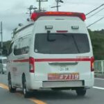 🚨救急車🚨緊急走行🚨田辺市消防本部🚨響き渡るサイレン🚨