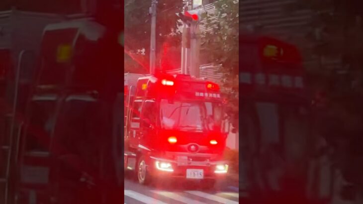 川崎市消防局高津救助緊急走行