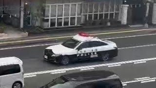 パトカー 緊急走行
