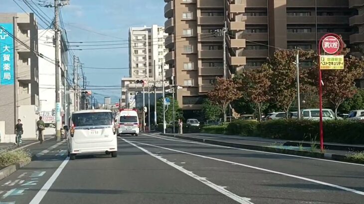 【緊急走行】鹿児島市消防局高度救急隊ドクターカー