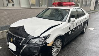 緊急走行中のパトカーが追跡中に車に追突 女性が軽傷 高松市