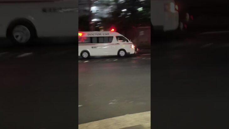 横須賀総合医療センター旧うわまち病院ドクターカー緊急走行