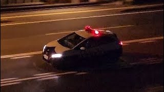 パトカー　緊急走行　ノート