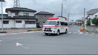 救急加須1 緊急走行  #緊急車両 #緊急走行 #救急車 #緊急車