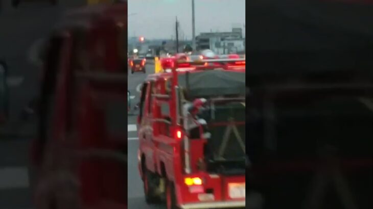 久留米積載1 緊急走行🚨