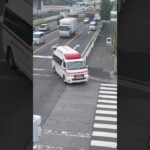 【ハーモニックサイレン🚨】春日部市消防本部　救急車。救急浜川戸1。緊急走行シーン！