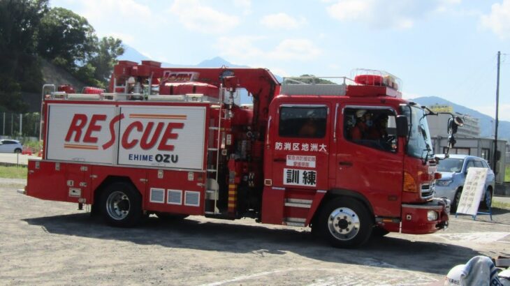 119の日　消防・救急　緊急走行集