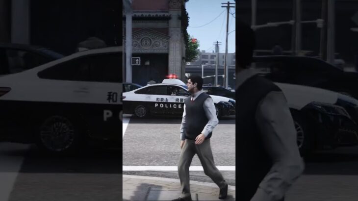 220系パトカー緊急走行#警察 #パトカー #gta