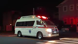 西救急3緊急走行　　　#緊急車両 #緊急走行 #救急車 #トヨタ
