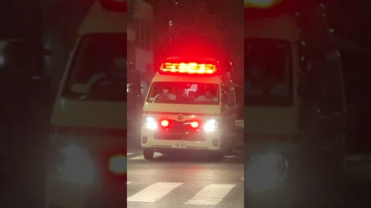 【堺#956】北非常救急、緊急走行！【堺市消防局】#shorts  #ショート #消防署 #消防車 #fire #firefighter #サイレン#救急車 #救急#ambulance