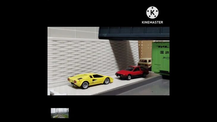 【トミカコマ撮りPV】パトカー緊急走行！