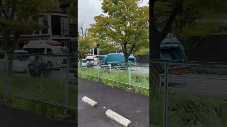 🚨響き渡るサイレン🚨救急車🚨緊急走行🚨箕面市消防本部🚨　#short #shortsfeed #shorts