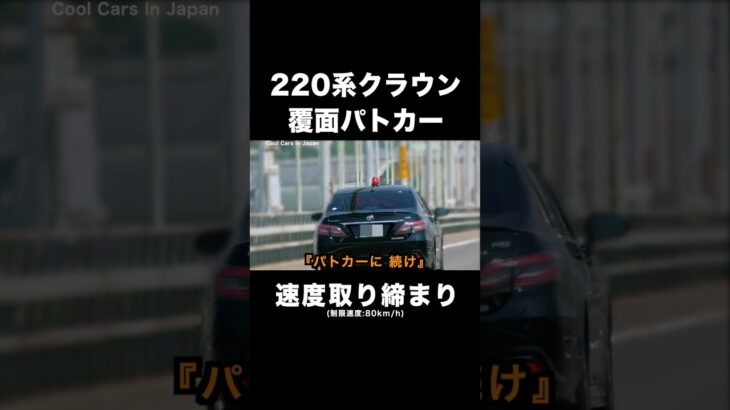 覆面パトカーが速度違反の『スバル』を検挙‼️ #shorts