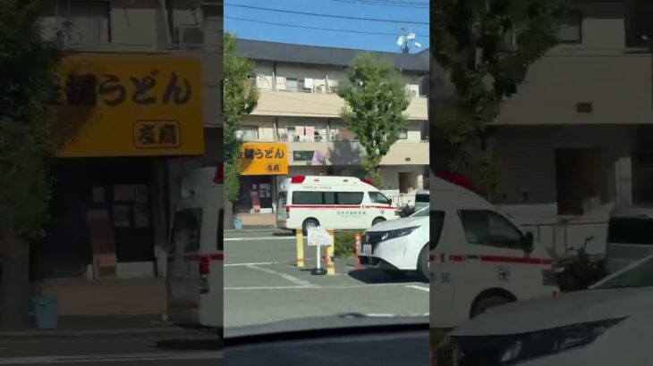 🚨響き渡るサイレン🚨救急車🚨緊急走行🚨茨木市消防本部🚨　#shorts #short