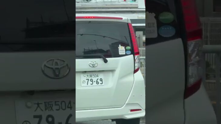 👀交差点で目を光らせる警察官👀大阪府警🚨　#shorts #short