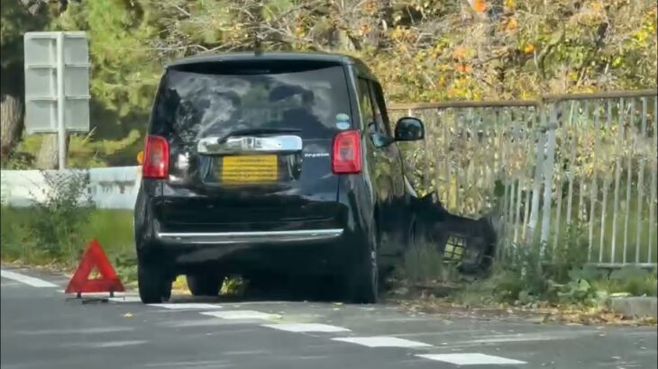 🚨衝撃🚨とんでもない事故に遭遇🚨どうしたらこうなる🤔🤔🤔