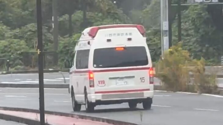 🚨救急車🚨帰還シーン🚨走行動画🚨川西市消防本部🚨