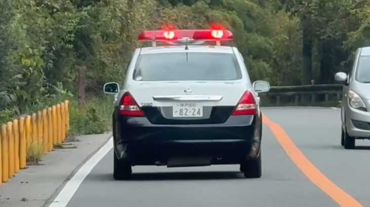 🚨パトカー🚨パトロール🚨兵庫県警🚨赤色灯🚨