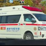 🚨救急車🚨緊急走行🚨響き渡るサイレン🚨箕面市消防本部🚨