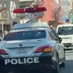 🚨なにがあった❓❓パトカー🚨警察官🚨警察車両🚨警察バイク🚨