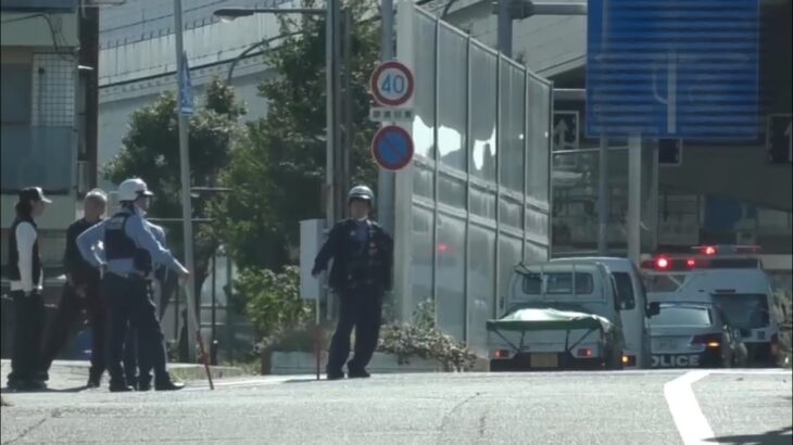 🚨交通事故の対応をする警察官🚨パトカー🚨交通事故🚨