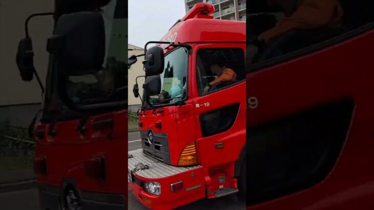 北海道に、旅行中に奇跡が🤩🚒 #救助工作車、#消防車両、#北海道、#札幌消防
