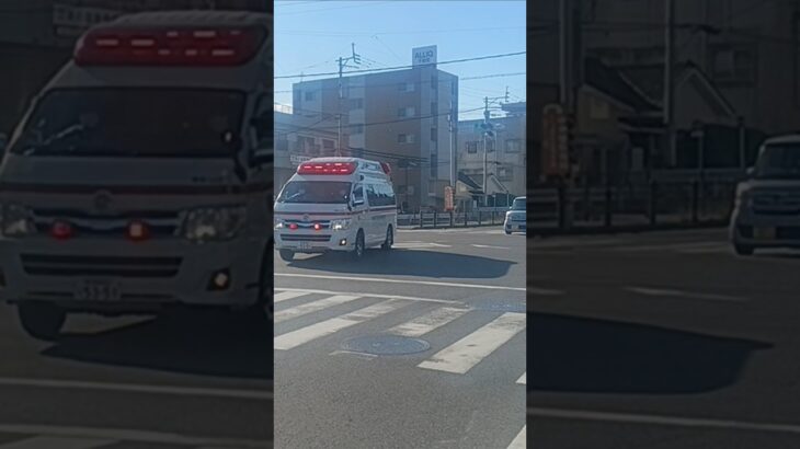 【緊急走行集107】鹿児島市消防局救急車等