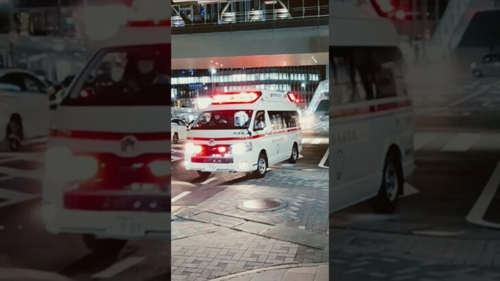 【緊急走行集115】鹿児島市消防局ハイメディック救急車