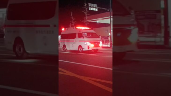 【緊急走行集116】10分間の間に救急車3台緊走！鹿児島市消防局救急車