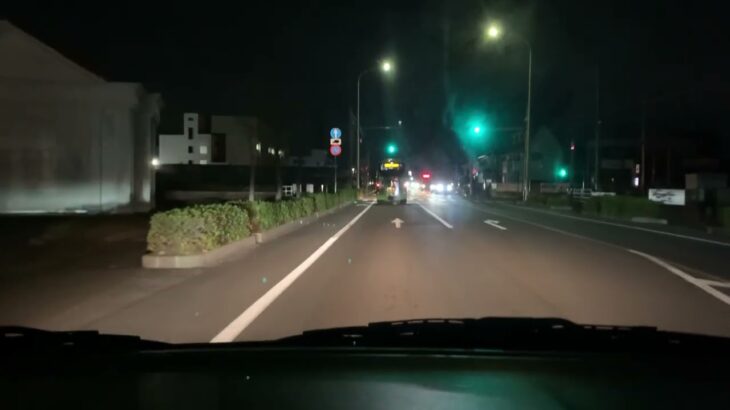 【緊急走行、通常走行】緊走する栃木県警察210系クラウン、通常走行する事故処理車