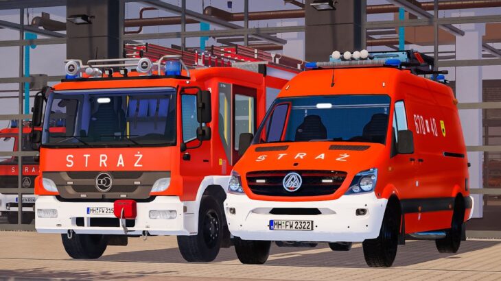 【緊急走行集】ポーランド消防隊＆救急車 新ミッション出動｜Emergency Call 112（40分・4K）