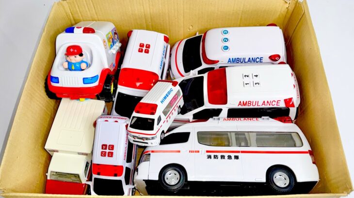 救急車のミニカー緊急走行テスト☆サイレン有り！坂道走行ambulance minicar
