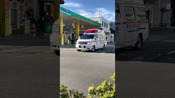 【緊急走行】クラクション&リモートサイレン連動パラメ！ハザード＋ウィンカーだとパトリンクは作動しないのね #automobile #救急車 #緊急走行 #事故 #パラメディック