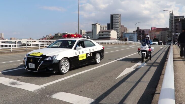 【緊急走行?】福岡国際マラソン交通規制解除シーンin早良区