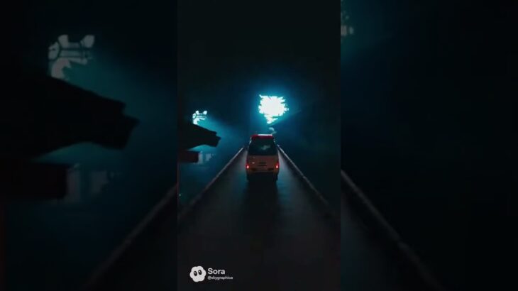 救急車が無限城を緊急走行#shorts #ai #ai動画 #sora2 #コメディ#救急車 #ambulance #トリックアート #無限城