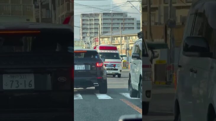 🧑‍🎄🚨救急車🚨帰還シーン🚨伊丹市消防局🚨　#shorts #short #消防車
