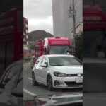 🚨消防車🚨帰還シーン🚨　#消防車 #shorts #short