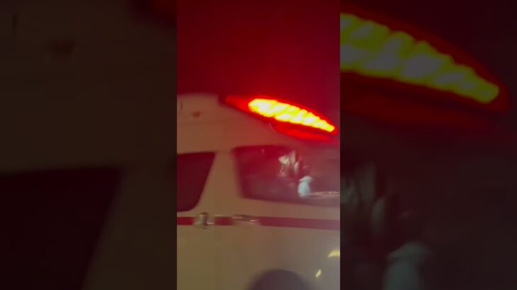 南救急緊急走行#救急車