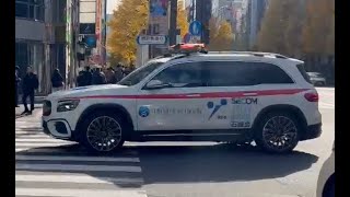 緊急走行！イエルプで緊走する日本医科大学付属病院のドクターカー